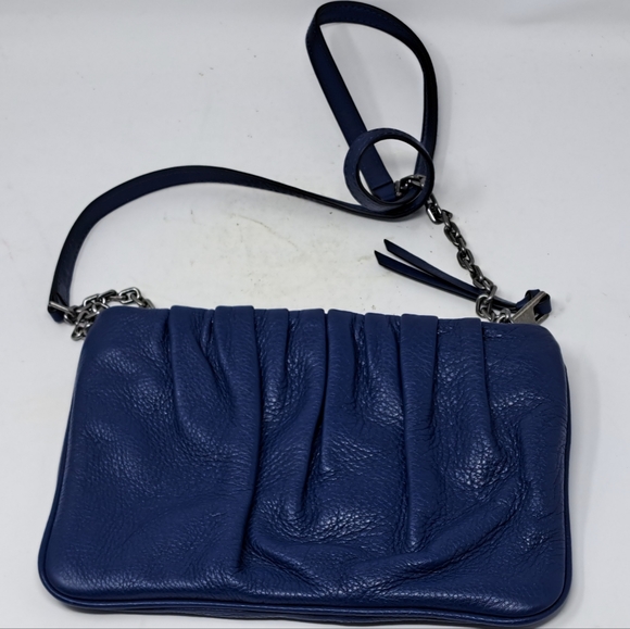 Marc Jacobs Blue Leather Cross Body Purse - Picture 3 of 4